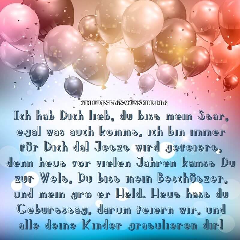 Wünsche Zum Geburtstag Für Papa