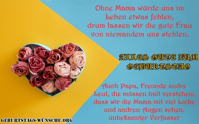 Geburtstagsglückwünsche Für Mama Geburtstagsglückwünsche Für Mama
