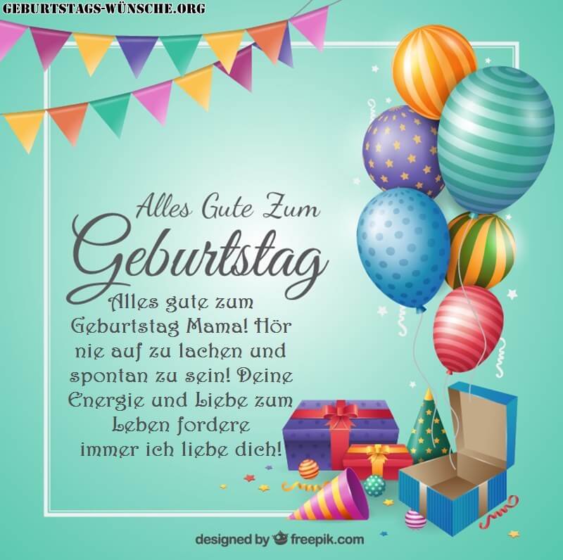 Sprüche Zum Geburtstag Für Mama