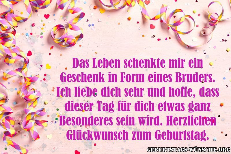 Geburtstagswünsche Für Bruder Geburtstagswünsche Für Bruder
