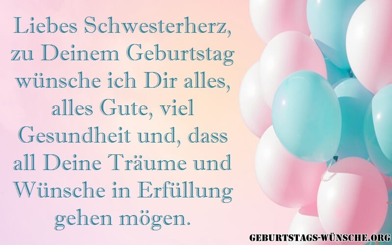 Geburtstagswünsche Für Schwester Geburtstagswünsche Für Schwester