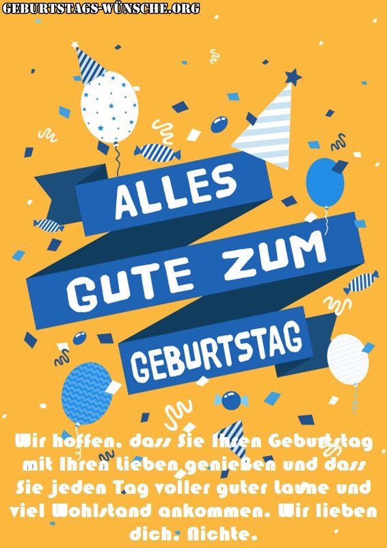 Glückwünsche Zum Geburtstag Für Nichte