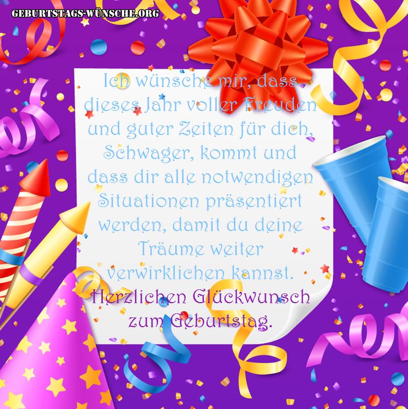 Grüße Zum Geburtstag Für Schwager