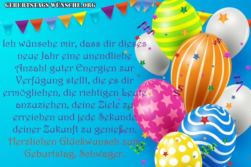 Sprüche Zum Geburtstag Für Schwager