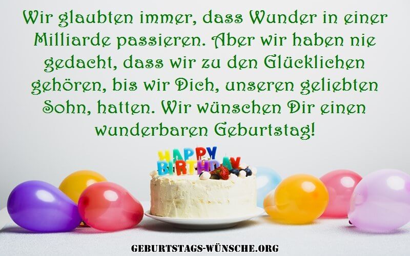 Sprüche Zum Geburtstag Für Sohn Sprüche Zum Geburtstag Für Sohn