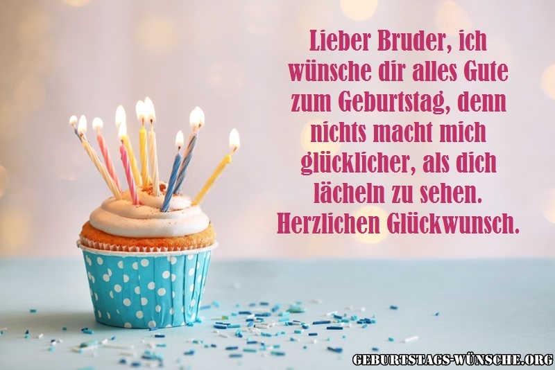 Geburtstagsglückwünsche Für Bruder