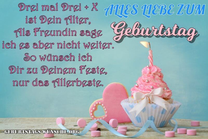 Geburtstagsglückwünsche Für Freundin