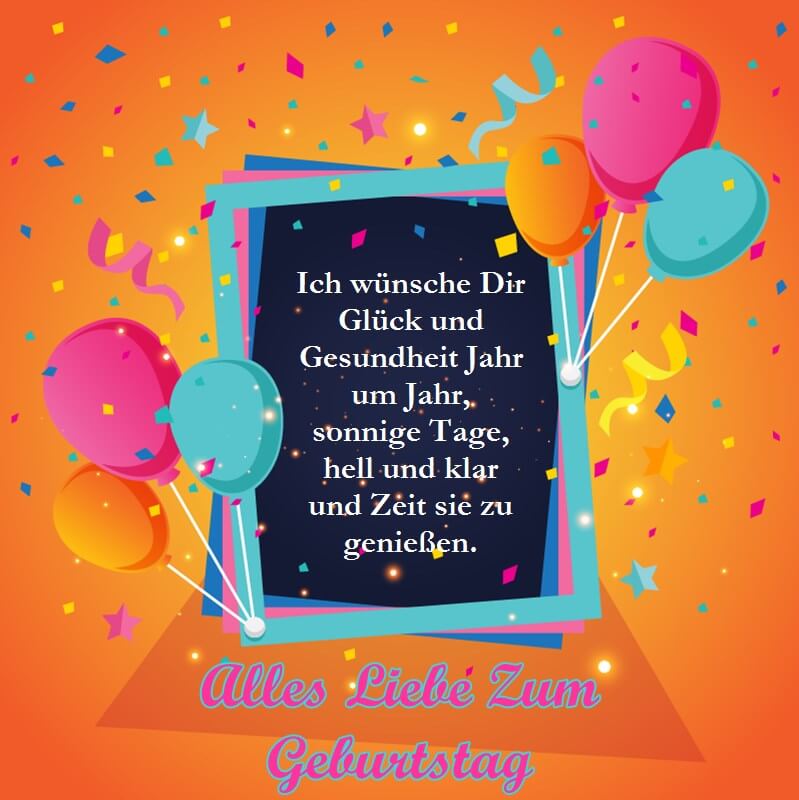 Geburtstagsgrüße Für Jemand Besonderen