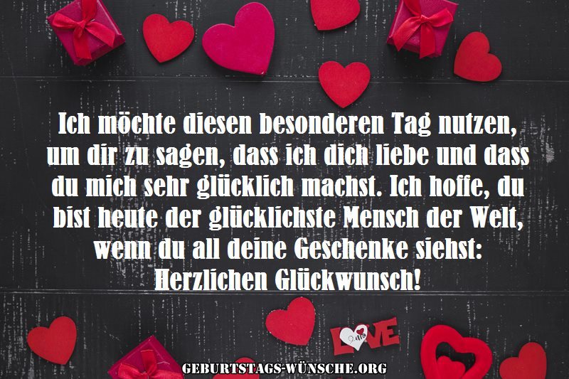 Geburtstagssprüche Für Meine Schatz