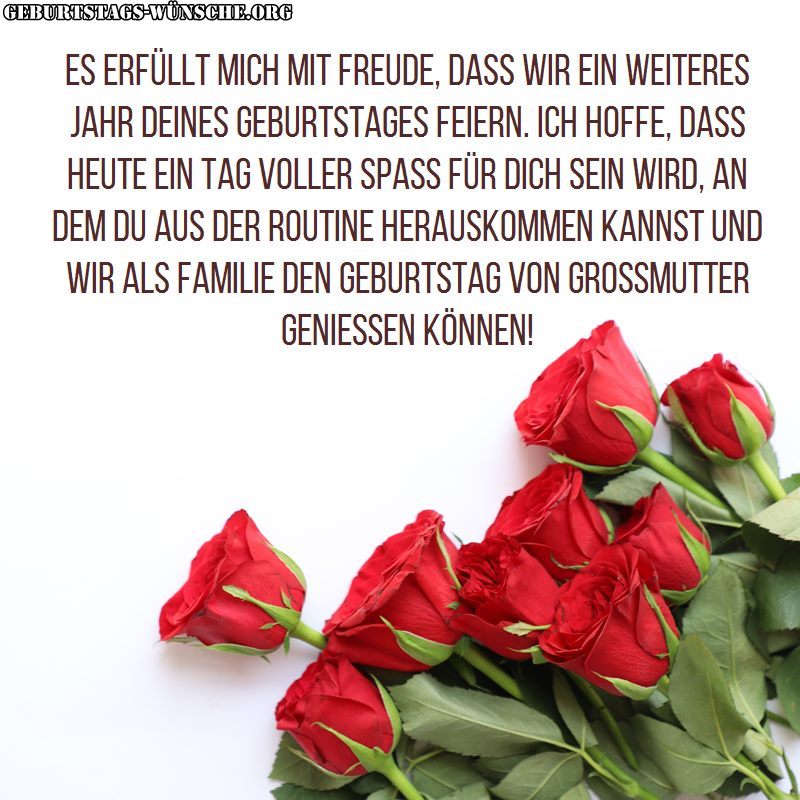 Geburtstagswünsche Für Oma