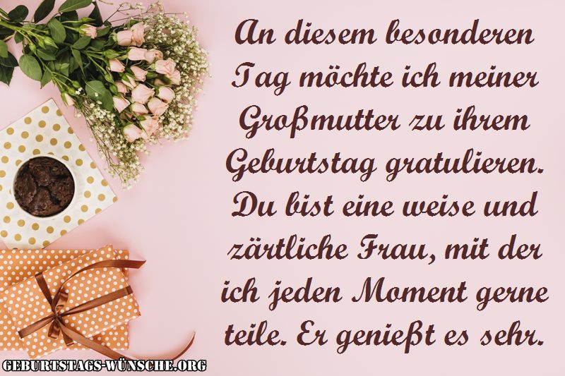 Glückwünsche Zum Geburtstag Für Oma