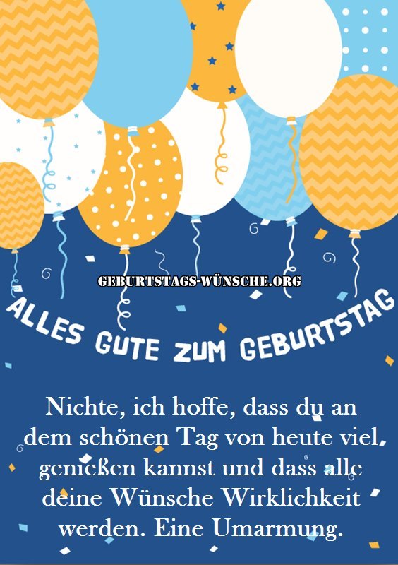 Grüße Zum Geburtstag Für Nichte