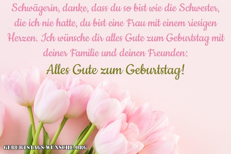 Grüße Zum Geburtstag Für Schwägerin