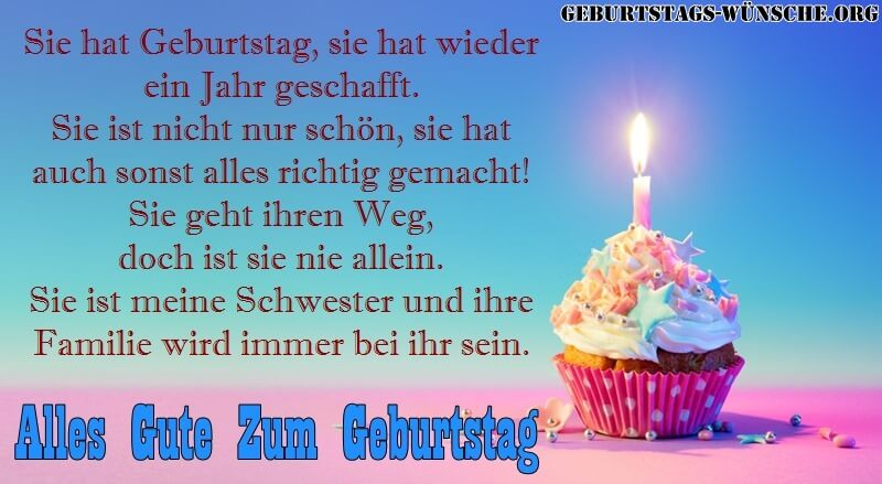 Schöne Geburtstagssprüche Für Schwester Schöne Geburtstagssprüche Für Schwester